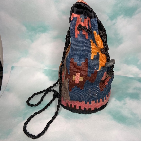 Boho style back pack - Picture 2 of 5